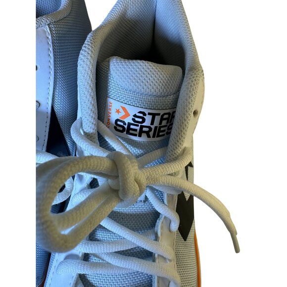 Converse Men's Size 11 Star Series White/Orange Basketball Shoes Size 11 - Picture 11 of 13